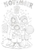 coloring page 11 november